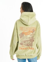 BILLABONG/BG014025 プルオーバー パーカー フーディー  バックプリント SUEDE LIKE BONDING FLEECE ビラボン レディース ムラサキスポーツ