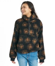 BILLABONG/BG014026 フリース ハーフジップ SHERPA HALF ZIP トレーナー ビラボン レディース ムラサキスポーツ