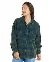BILLABONG/BG014100 長袖 シャツ チェック COASTAL BREEZE LS WVN ビラボン レディース ムラサキスポーツ