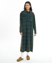 BILLABONG/BG014354 ワンピース チェックシャツ SHIRTS ONEPIECE ビラボン レディース ムラサキスポーツ