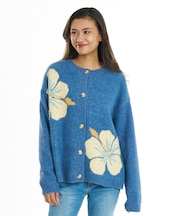 BILLABONG/BG014601 カーディガン 花柄 DIXIE CARDIGAN ビラボン レディース ムラサキスポーツ