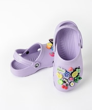 CROCS/12.0~17.5cm 206990-530 クラシック クロッグ トドラーサンダル キッズ クロックス ムラサキスポーツ