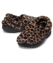 CROCS/212002-2LD アンファーゲッタブル アニマル クロッグ レオパード サンダル クロックス ムラサキスポーツ