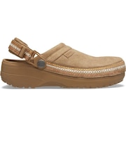 CROCS/214048-2EY クラフテッド ウィーガン スエード ステッチ クロッグ サンダル クロックス ムラサキスポーツ