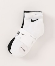 NIKE/UN0026 靴下 くるぶし NHN NIKE BASIC PC QTR 3PK ナイキ キッズ 男の子 女の子 ムラサキスポーツ