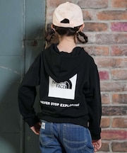 THE NORTH FACE/キッズ NTJ62633 スウェットバックスクエアロゴフーディ ザ・ノースフェイス 男の子 女の子 ムラサキスポーツ