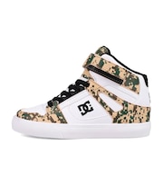 DC SHOES/19.0~22.0cm DK264004 KS PURE HIGH-TOP SE EV SN ハイカット ディーシーシューズ スニーカー キッズ 男の子 女の子 ムラサキスポーツ