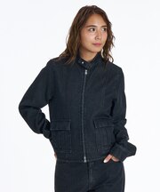 ROXY×NANAHAコラボレーション/RJK264602T DENIM JACKET デニム ジャケット Gジャン ロキシー レディース ムラサキスポーツ