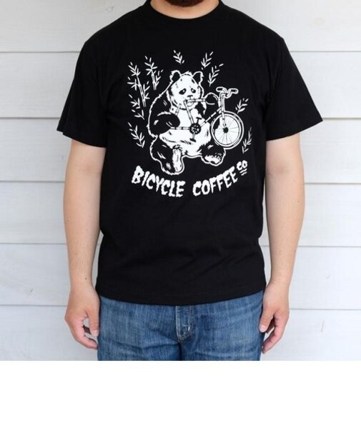 BICYCLE COFFEE　バイシクルコーヒー　PANDA T SHIRT