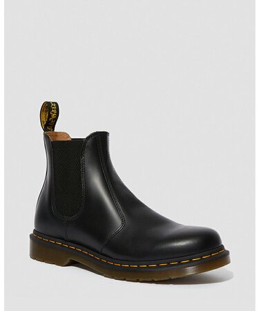 Dr-Martens (ﾄﾞｸﾀｰﾏｰﾁﾝ) 2976 YS BLACK SMOOTH ﾁｪﾙｼｰﾌﾞｰﾂ ｻｲﾄﾞｺﾞｱ 