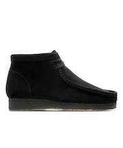 CLARKS (ｸﾗｰｸｽ) - WALLABEE BOOT (ﾚﾃﾞｨｰｽ ﾜﾗﾋﾞｰﾌﾞｰﾂ) Black Suede   ※アイテム説明より【サイズ選びの注意点】を必ずご確認下さい