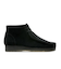 CLARKS (ｸﾗｰｸｽ) - WALLABEE BOOT (ﾚﾃﾞｨｰｽ ﾜﾗﾋﾞｰﾌﾞｰﾂ) Black Suede   ※アイテム説明より【サイズ選びの注意点】を必ずご確認下さい