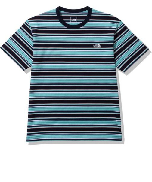 THE NORTH FACE （ﾉｰｽﾌｪｲｽ） S/S Multi Border Tee ｼｮｰﾄｽﾘｰﾌﾞﾏﾙﾁﾎﾞｰﾀﾞｰTｼｬﾂ NT32253