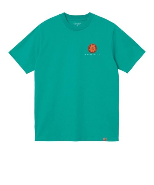 CARHARTT カーハート S/S JUICE T-SHIRT Caribbean ショートスリーブジュースTシャツ I030184