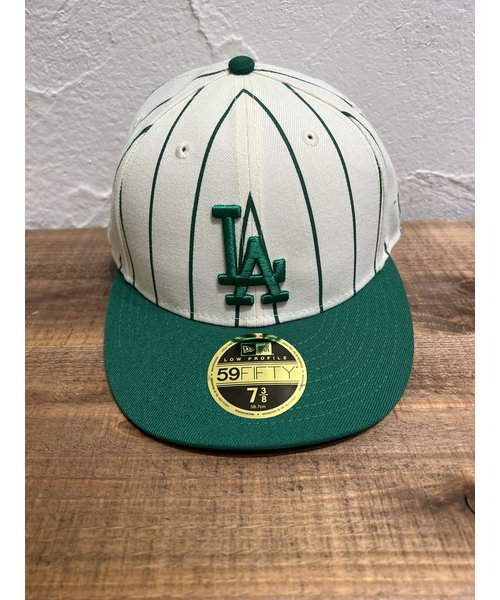 NEW ERA (ﾆｭｰｴﾗ) LP 59FIFTY MLB Green Pack ロサンゼルス・ドジャース クローム ケリーグリーンバイザー  13327765｜ザコンプアスの通販｜&mall（アンドモール）三井ショッピングパーク公式通販