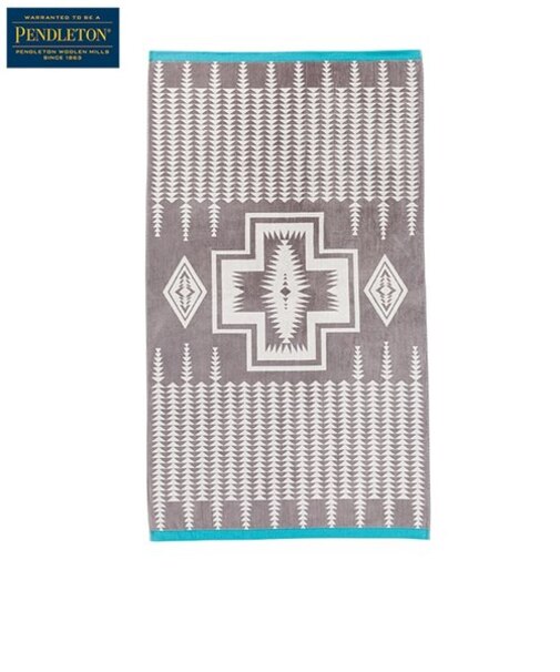 PENDLETON (ﾍﾟﾝﾄﾞﾙﾄﾝ)  ｼﾞｬｶﾞｰﾄﾞﾊﾞｽﾀｵﾙ ｵｰﾊﾞｰｻｲｽﾞ Harding Grey (ハーディンググレー)