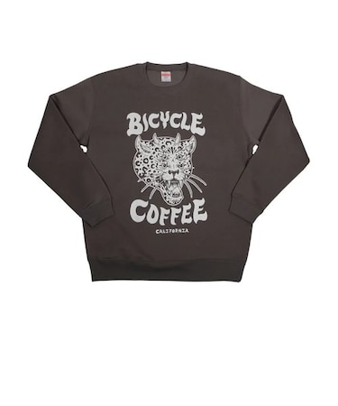 BICYCLE COFFEE (ﾊﾞｲｼｸﾙｺｰﾋｰ) - Leopard Crew (ﾚｵﾊﾟｰﾄﾞｸﾙｰﾈｯｸｽｳｪｯﾄ) BCLC01