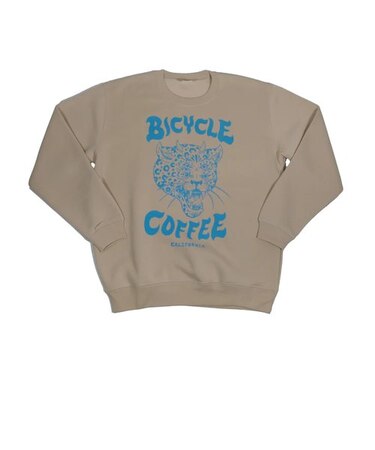 BICYCLE COFFEE (ﾊﾞｲｼｸﾙｺｰﾋｰ) - Leopard Crew (ﾚｵﾊﾟｰﾄﾞｸﾙｰﾈｯｸｽｳｪｯﾄ) BCLC01