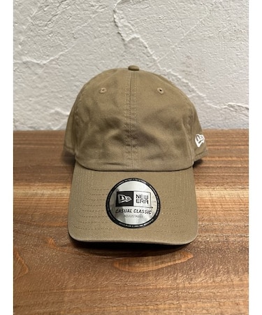NEW ERA (ﾆｭｰｴﾗ)  CASUAL CLASSIC BASIC カジュアルクラシック ベーシック カーキ 13562023