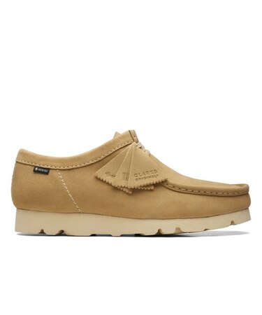 CLARKS (ｸﾗｰｸｽ) - WALLABEE GTX (ﾒﾝｽﾞ ﾜﾗﾋﾞｰ ｺﾞｱﾃｯｸｽ) Maple Suede   ※アイテム説明より【サイズ選びの注意点】を必ずご確認下さい