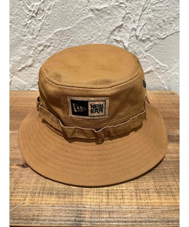 NEW ERA (ﾆｭｰｴﾗ) - ADVENTURE HAT CORK PATCH BOX LOGO (ｱﾄﾞﾍﾞﾝﾁｬｰﾊｯﾄ ｺｰｸﾊﾟｯﾁﾎﾞｯｸｽﾛｺﾞ)