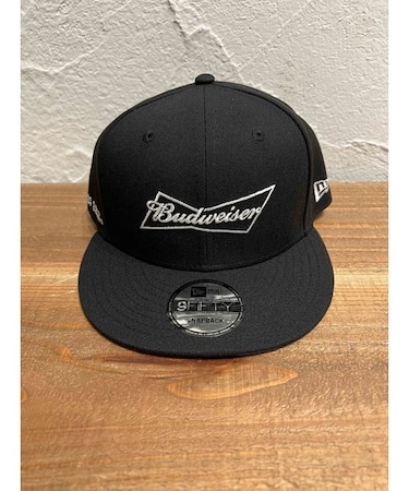 NEW ERA (ﾆｭｰｴﾗ) - 9FIFTY BUDWEISER (950 ﾊﾞﾄﾞﾜｲｻﾞｰ ﾎﾞｳﾀｲﾛｺﾞ)