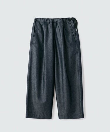 WILD THINGS(ワイルドシングス) - NANOTEX DENIM TUCK WIDE PANTS(ナノテックスデニムタックワイドパンツ) WTW23011KB