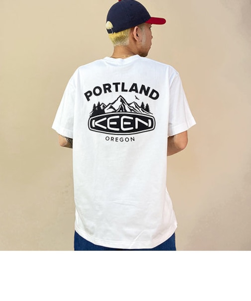 KEEN (ｷｰﾝ) 限定  Portland Tee ﾎﾟｰﾄﾗﾝﾄﾞTｼｬﾂ