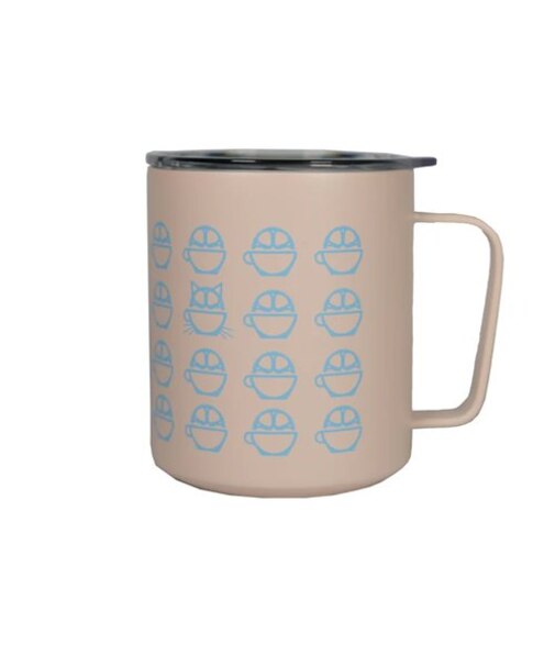 BICYCLE COFFEE (ﾊﾞｲｼｸﾙｺｰﾋｰ) - HIDDEN CAT MUG 12OZ (ﾋﾄﾞｩﾝ ｷｬｯﾄ ﾏｸﾞ12ｵﾝｽ)