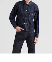 LEVIS (ﾘｰﾊﾞｲｽ) VINTAGE CLOTHING 1936モデル TYPE I トラッカージャケット ORGANIC リジッド