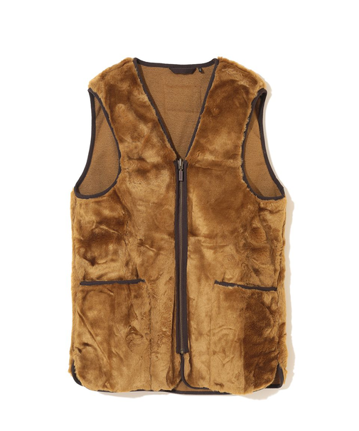 BARBOUR (ﾊﾞﾌﾞｱｰ) - WARM PILE WAISTCOAT ZIP-IN LINER(ｼﾞｯﾌﾟｲﾝﾗｲﾅｰ) MLI0004
