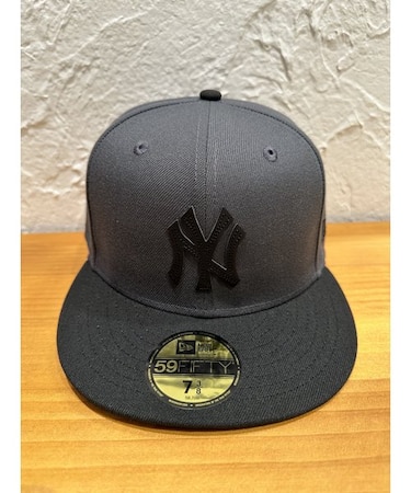 NEW ERA (ニューエラ) - 59FIFTY MLB LEATHER LOGO NYY (5950 MLB レザーロゴ ニューヨーク・ヤンキース)