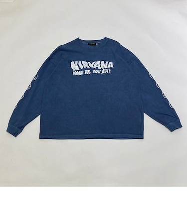 GOOD ROCK SPEED (グッドロックスピード) -  NIRVANA  L/S Tee (ﾆﾙｳﾞｧｰﾅ ﾌﾟﾘﾝﾄL/STｼｬﾂ) 24NVN001W