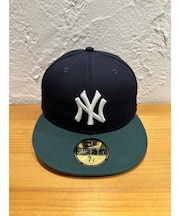 NEW ERA (ﾆｭｰｴﾗ) - 59FIFTY NYY Powered by GORO NAKATSUGAWA (min-nano)  (5950 ﾆｭｰﾖｰｸ･ﾔﾝｷｰｽ ﾐﾝﾅﾉ ﾊﾞｲ ｺﾞﾛｰ ﾅｶﾂｶﾞﾜ)