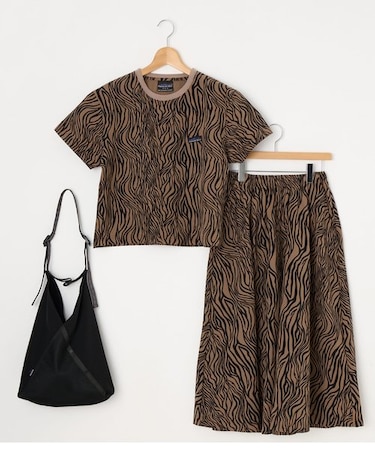 THOUSAND MILE (ｻｳｻﾞﾝﾄﾞﾏｲﾙ) - SHORT SLEEVE T-SHIRT & SKIRT SET (ｼｮｰﾄｽﾘｰﾌﾞTｼｬﾂ＆ｽｶｰﾄｾｯﾄ) TM241QP00112