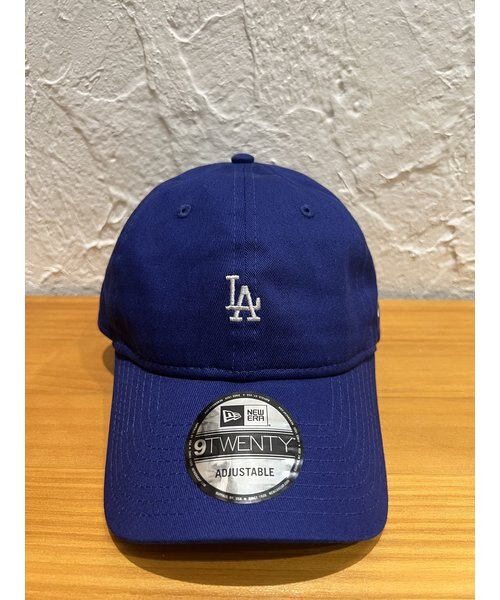 NEW ELA 9TWENTY Boa Logo ロサンゼルスドジャース　M/L NEW ERA (ﾆｭｰｴﾗ) - 9TWENTY MLB MINI LOGO LA (920 MLB ﾐﾆﾛｺﾞ ﾛｻﾝｾﾞﾙｽ