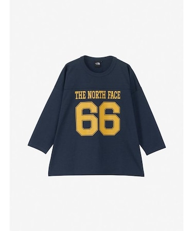 THE NORTH FACE スリークォーター TNF ロゴ Tシャツ THE NORTH FACE カットソー  Tシャツスリークォーターフットボールティーユニセックス大人 THE NORTH FACE FACE( ザ・ノース・フェイス) NT82433 メンズ  スリークォーターTNFロゴティー 七分丈 Tシャツ アウトドア ... [ザノースフェイス] カットソー Tシャツ スリークォーターフットボールティー