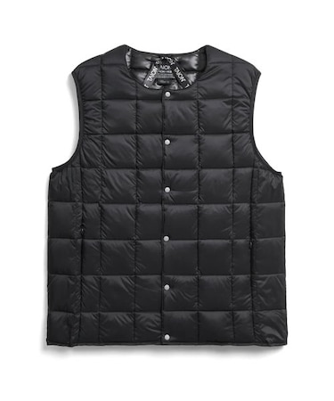 TAION (ﾀｲｵﾝ) - BASIC CREW NECK INNER DOWN VEST (ﾍﾞｰｼｯｸｸﾙｰﾈｯｸｲﾝﾅｰﾀﾞｳﾝﾍﾞｽﾄ) TAION-004