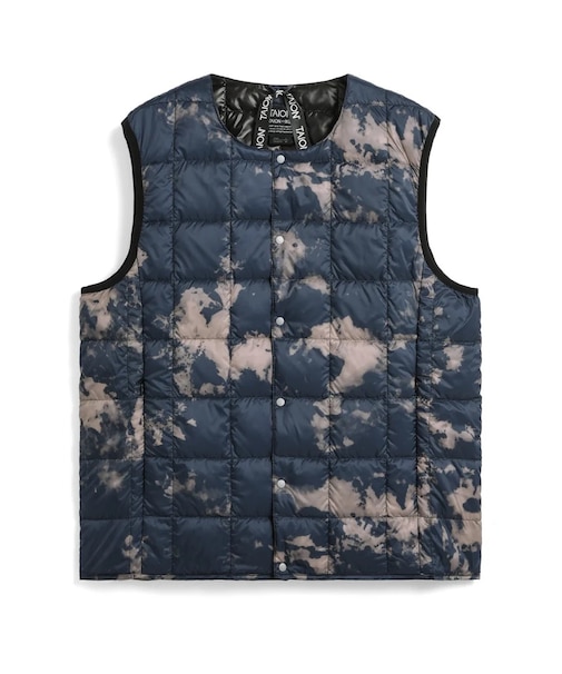 TAION (ﾀｲｵﾝ) - BASIC CREW NECK INNER DOWN VEST (ﾍﾞｰｼｯｸｸﾙｰﾈｯｸｲﾝﾅｰﾀﾞｳﾝﾍﾞｽﾄ) TAION-004