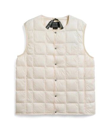 TAION (ﾀｲｵﾝ) - BASIC CREW NECK INNER DOWN VEST (ﾍﾞｰｼｯｸｸﾙｰﾈｯｸｲﾝﾅｰﾀﾞｳﾝﾍﾞｽﾄ) TAION-004