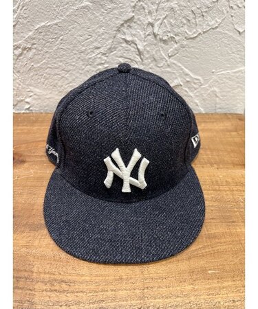 NEW ERA (ﾆｭｰｴﾗ) - 59FIFTY RECYCLE TWEED NYY (5950 ﾘｻｲｸﾙ ﾂｲｰﾄﾞ ﾆｭｰﾖｰｸ･ﾔﾝｷｰｽ)