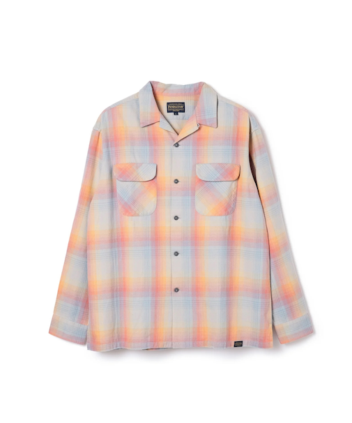 PENDLETON (ﾍﾟﾝﾄﾞﾙﾄﾝ) ｰ ｵｰﾌﾟﾝｶﾗｰｼｬﾂ 4475-7001