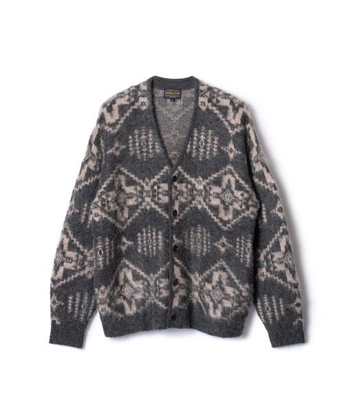 PENDLETON (ﾍﾟﾝﾄﾞﾙﾄﾝ) - ｼｬｷﾞｰﾌﾞｲﾈｯｸｶｰﾃﾞｨｶﾞﾝ 4575-8009｜ザコンプアス