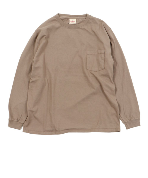 GOOD WEAR (ｸﾞｯﾄﾞｳｪｱ) - L/S POCKET TEE (ﾛﾝｸﾞｽﾘｰﾌﾞﾎﾟｹｯﾄﾃｨｰｼｬﾂ) 24FWGW030081
