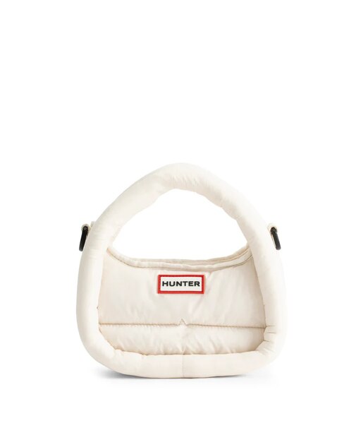 HUNTER (ﾊﾝﾀｰ) - FRAMED PUFFER MINI HOBO (ﾌﾚｰﾑﾄﾞﾊﾟﾌｧｰ ﾐﾆ ﾎｰﾎﾞｰ 