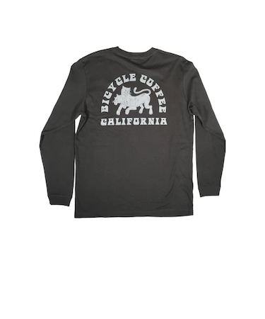 BICYCLE COFFEE (ﾊﾞｲｼｸﾙｺｰﾋｰ) - Panther L/S Tee (ﾊﾟﾝｻｰﾛﾝｸﾞｽﾘｰﾌﾞﾃｨｰｼｬﾂ) BC2453