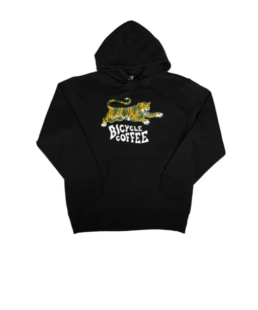 BICYCLE COFFEE (ﾊﾞｲｼｸﾙｺｰﾋｰ) - Monstera Tiger Hoodie (ﾓﾝｽﾃﾗﾀｲｶﾞｰﾌｰﾃﾞｨｰ) BC2457
