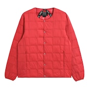 TAION (タイオン) - CREW NECK BUTTON DOWN JACKET (クルーネックボタンダウンジャケット) TAION-104