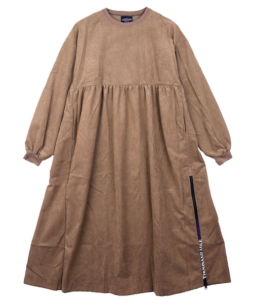 まろん様 THOUSAND MILE (ｻｳｻﾞﾝﾄﾞﾏｲﾙ) - LONG SLEEVE DRESS 21W CORDUROY (ﾛﾝｸﾞ