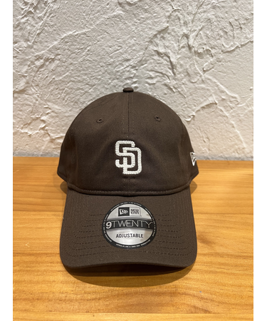 NEW ERA (ﾆｭｰｴﾗ) - 9TWENTY MLB CHAIN STITCH SAD (920 MLB ﾁｪｰﾝｽﾃｯﾁ ｻﾝﾃﾞｨｴｺﾞ･ﾊﾟﾄﾞﾚｽ)